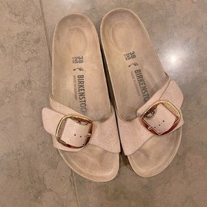 RARE Metallic Pink Madrid Birkenstock size 38